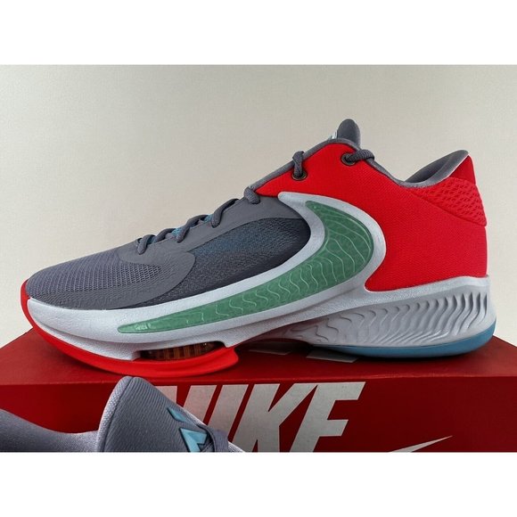 Nike Zoom Freak 4 Paris Men’s Basketball Shoes Red Purple NO SHOE BOX - Picture 8 of 11